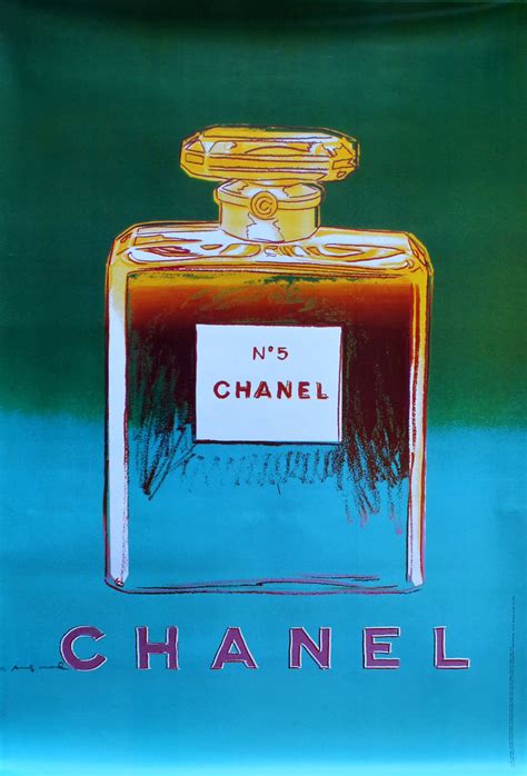 chanel bottle andy warhol|Chanel no 5 painting.